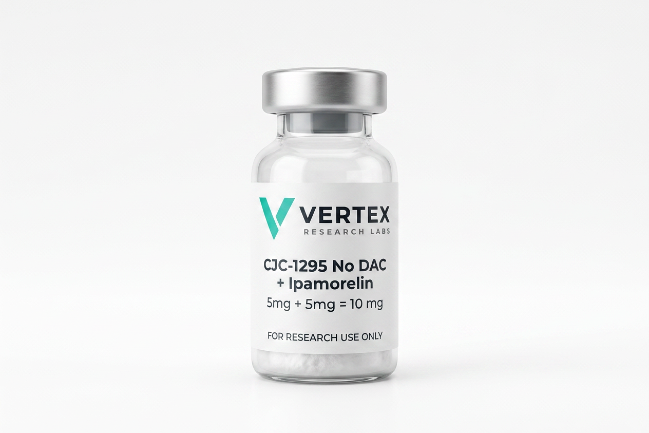 CJC-1295 (No DAC) + Ipamorelin 10 mg vial